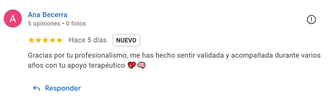 Reseña de paciente 5
