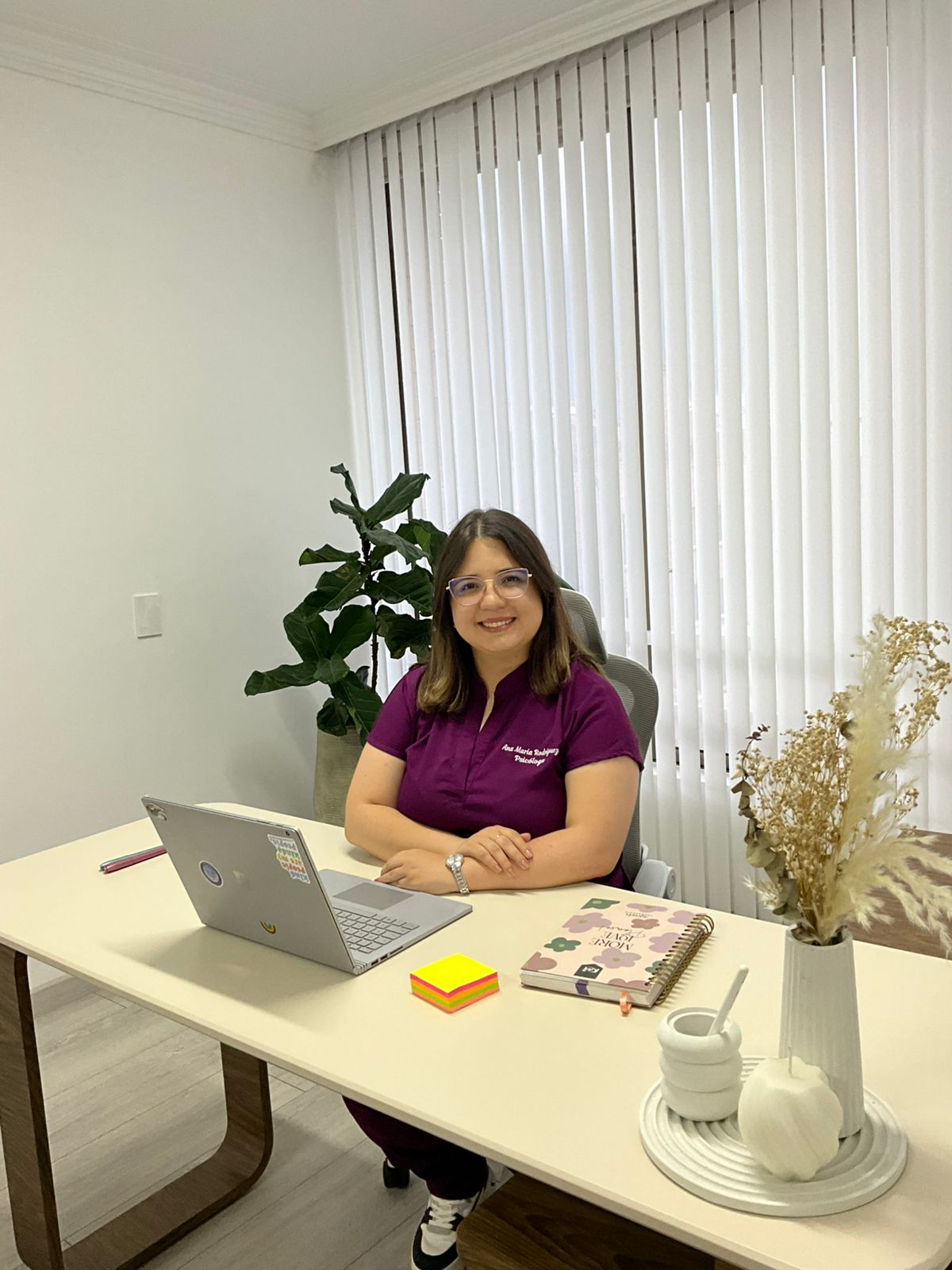 Espacio cálido y sereno de consulta psicológica